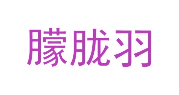 第24类商标转让,朦胧羽