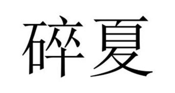 碎夏商标图